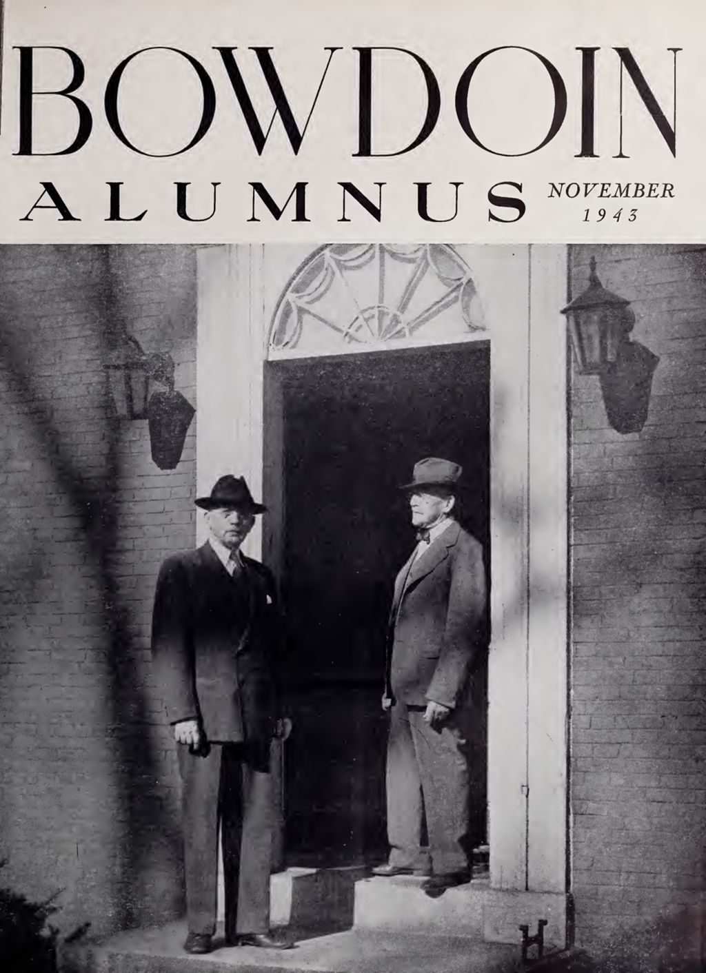 Miniature of Bowdoin Alumnus Volume 18 (1943-1944)