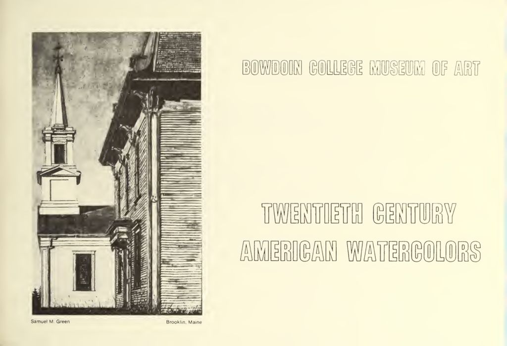 Miniature of Twentieth Century American Watercolors