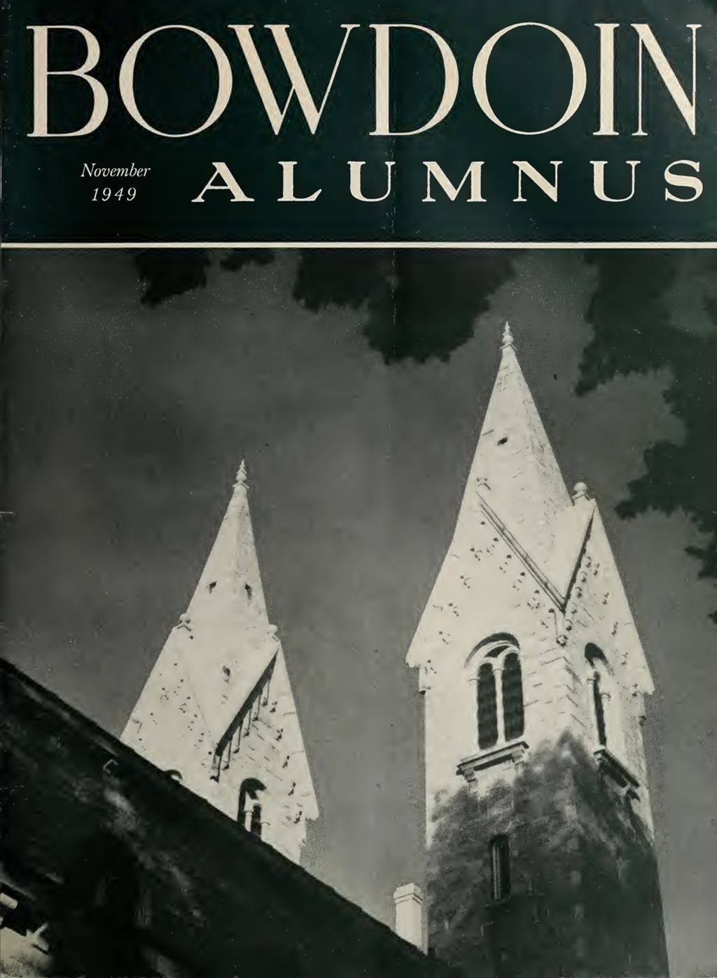 Miniature of Bowdoin Alumnus Volume 24 (1949-1950)