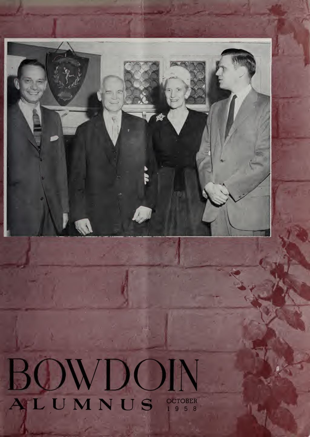 Miniature of Bowdoin Alumnus Volume 33 (1958-1959)