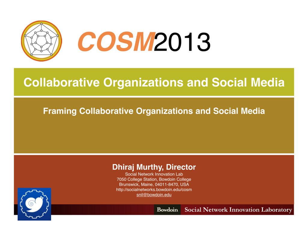 Miniature of Framing Social Media and Organizations