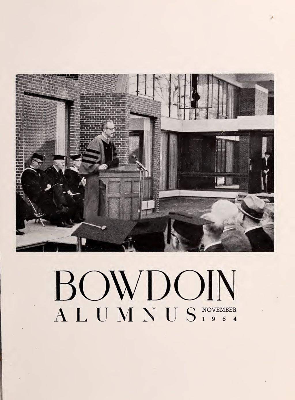 Miniature of Bowdoin Alumnus Volume 39 (1964-1965)