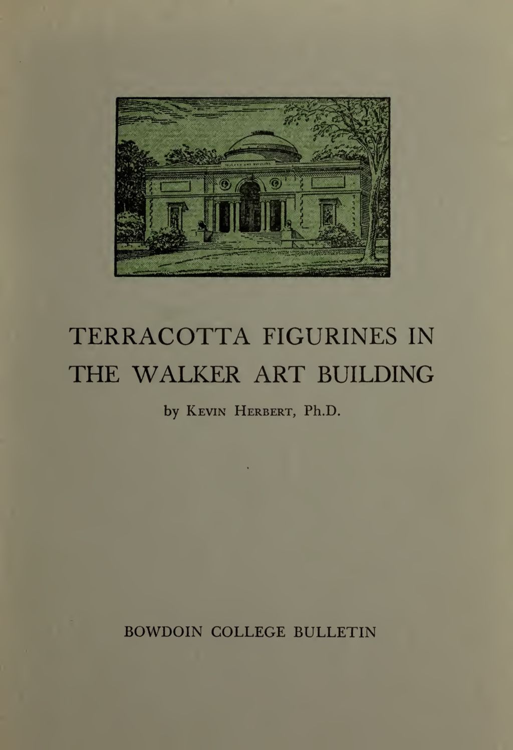 Miniature of Terracotta Figurines in the Walker Art Building