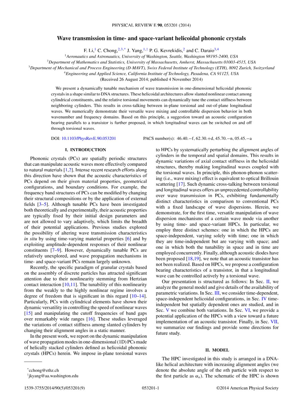 Miniature of Wave transmission in time- and space-variant helicoidal phononic crystals