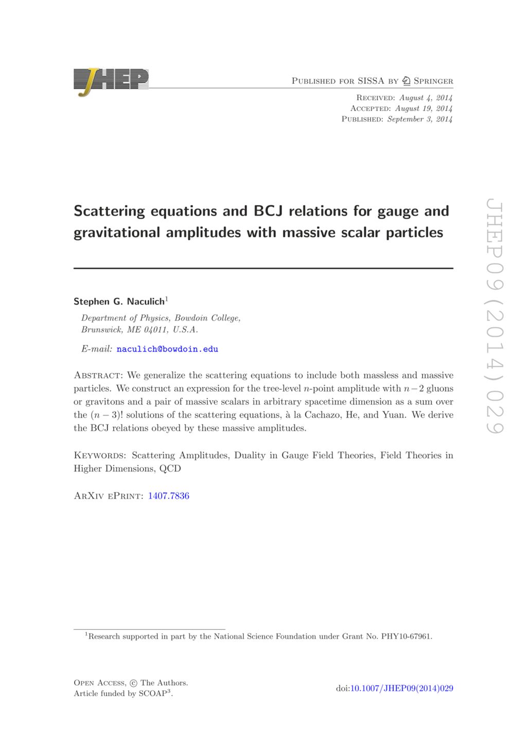 Miniature of Scattering equations and BCJ relations for gauge and gravitational amplitudes with massive scalar particles