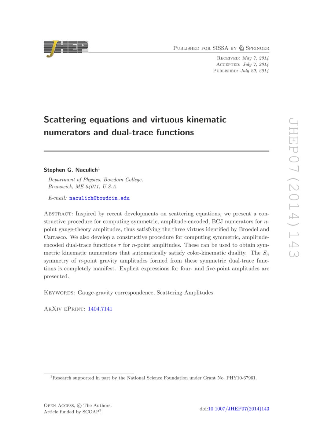 Miniature of Scattering equations and virtuous kinematic numerators and dual-trace functions