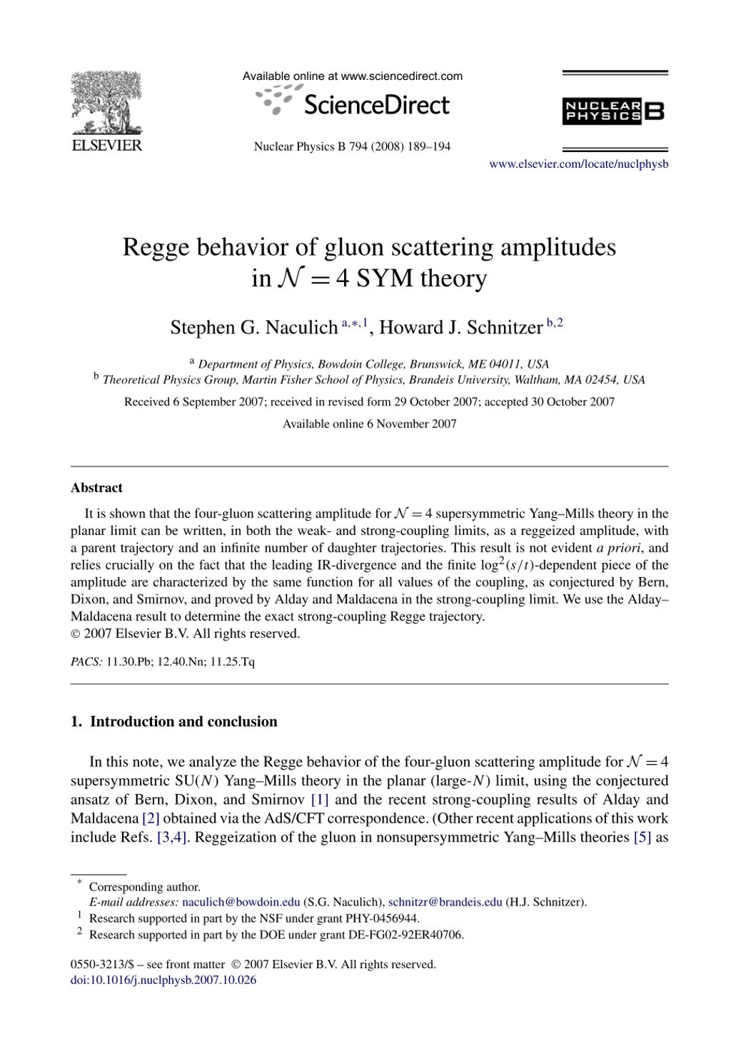 Miniature of Regge behavior of gluon scattering amplitudes in N = 4 SYM theory