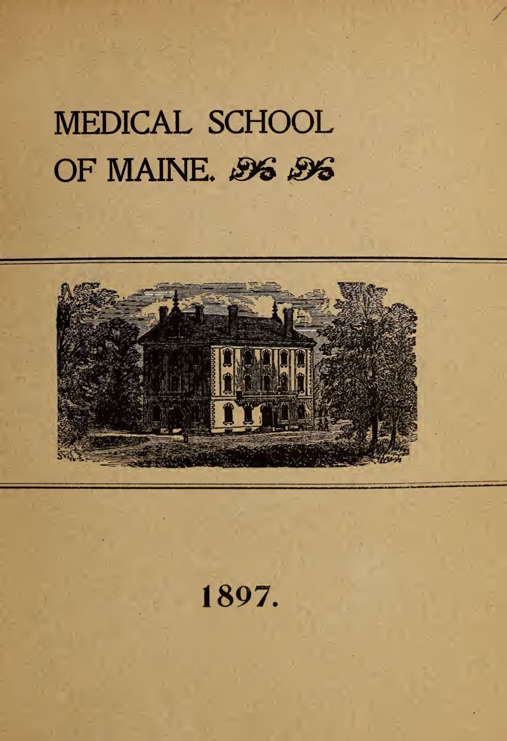 Miniature of Bowdoin College - Medical School of Maine Catalogue  (1897)