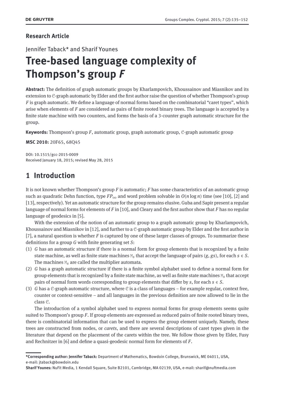 Miniature of Tree-based language complexity of Thompson's group F