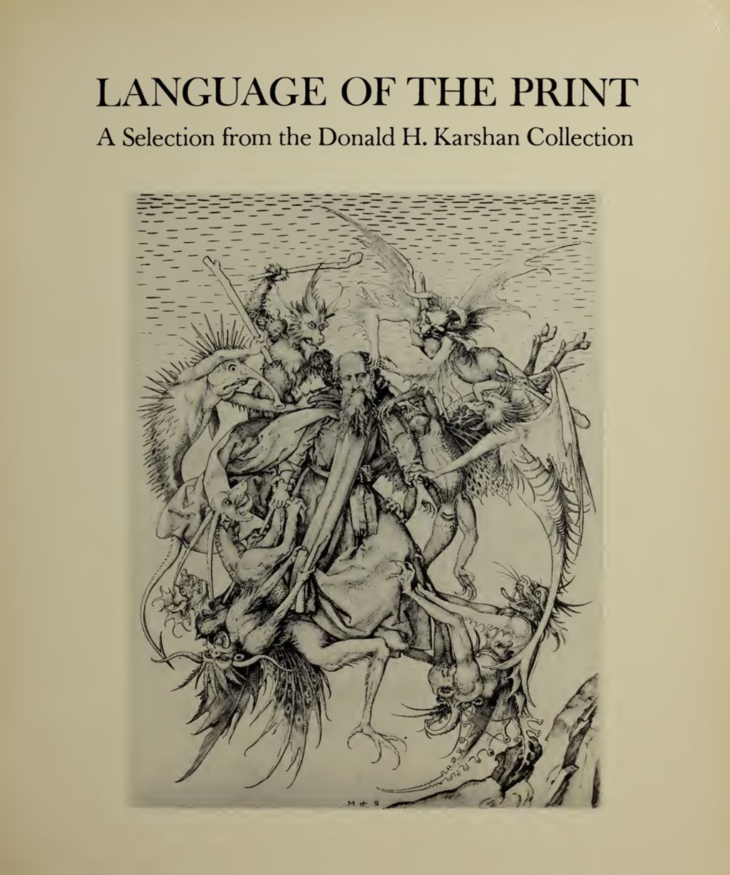 Miniature of Language of the Print: A Selection from the Donald H. Karshan Collection