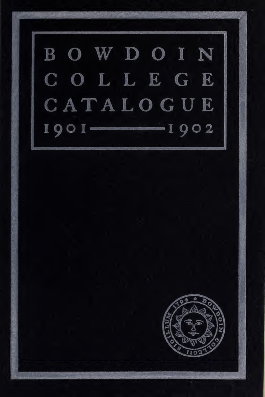 Miniature of Bowdoin College Catalogue (1901-1902)