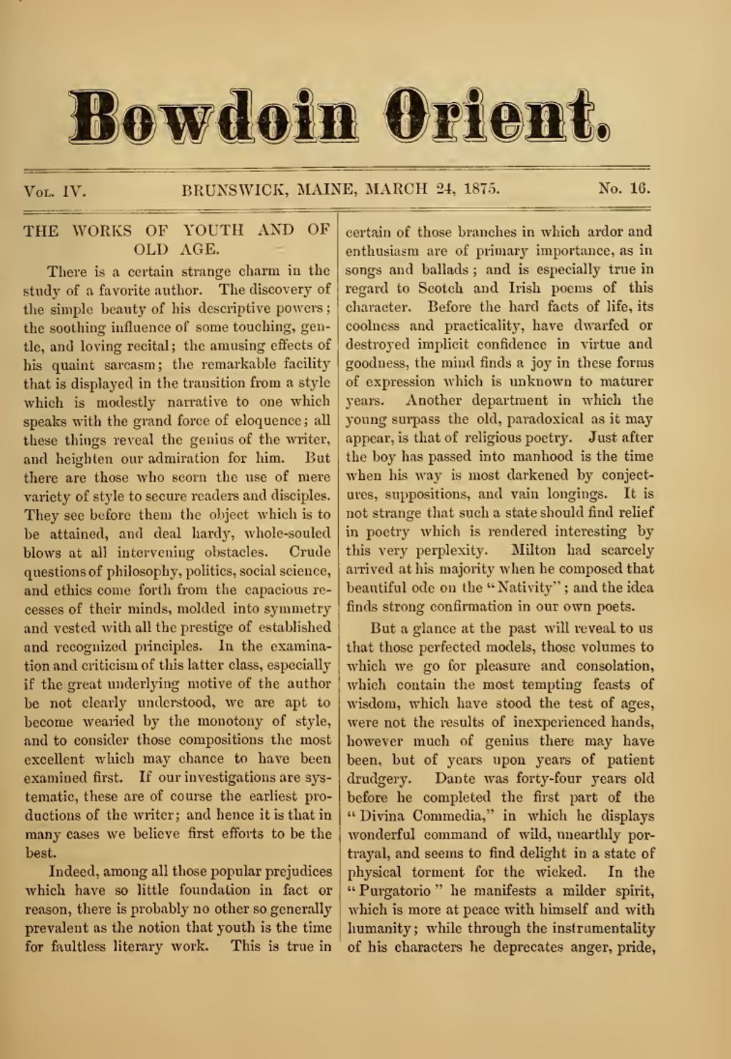 Miniature of Bowdoin Orient, v. 4, no. 16