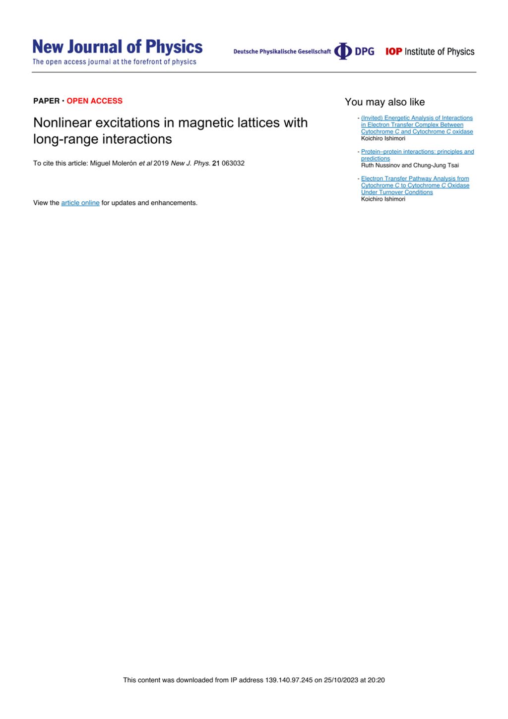 Miniature of Nonlinear excitations in magnetic lattices with long-range interactions