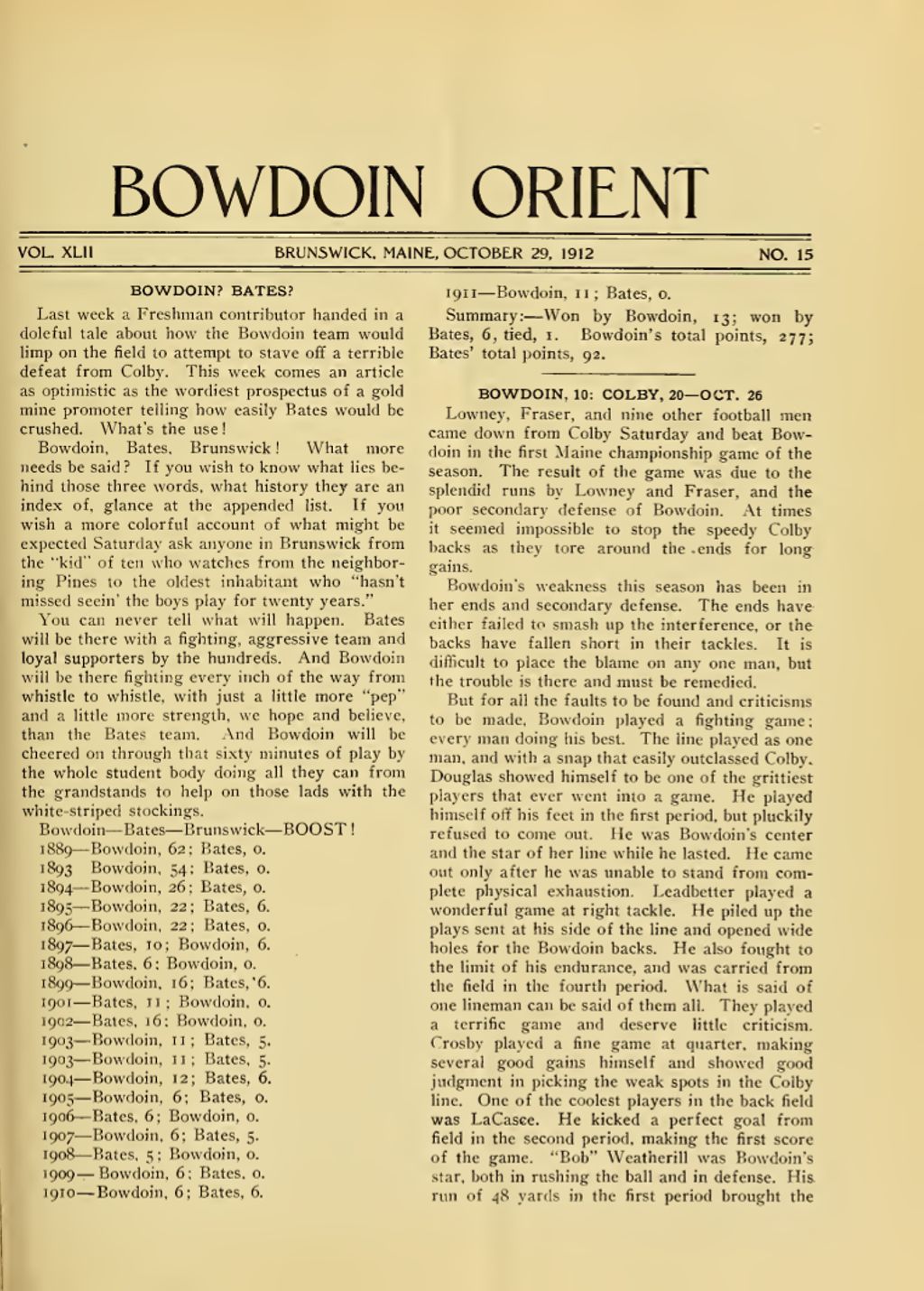 Miniature of Bowdoin Orient, v. 42, no. 15