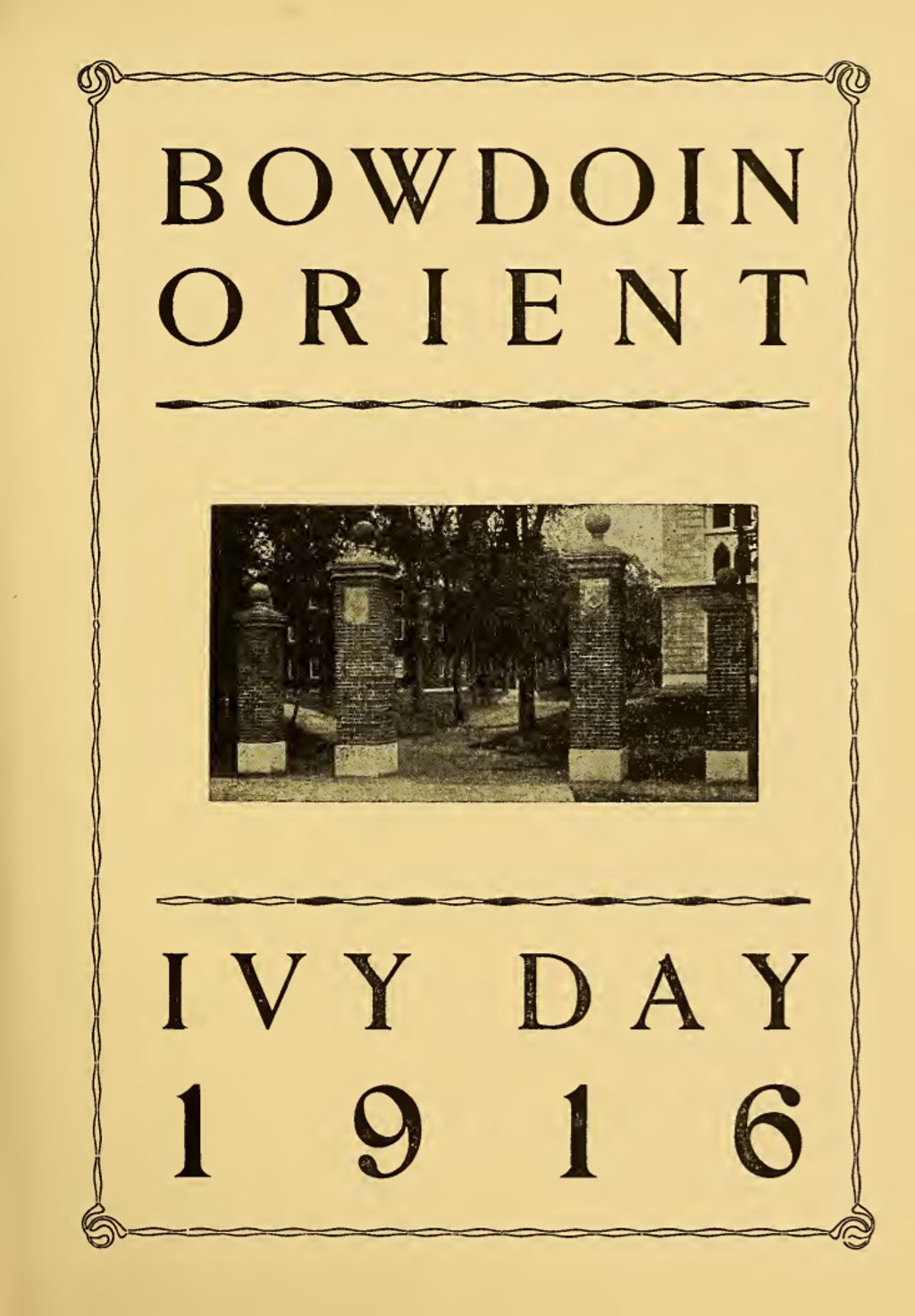 Miniature of Bowdoin Orient, v. 45, no. 10