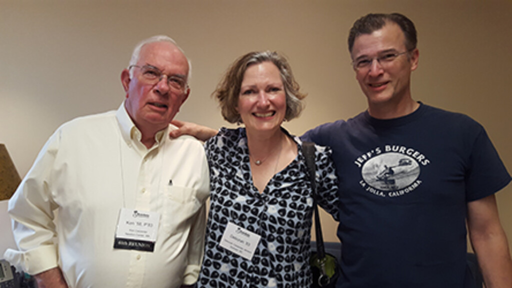 Miniature of Interview with Ken Carpenter (Class of 1958), Deborah Jenson (Class of 1983), and Jim Jenson (Class of 1982) by Ben Bousquet