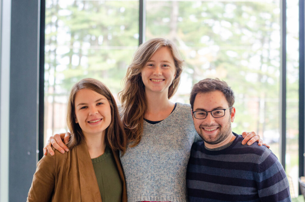 Miniature of Interview with Noah Gavil (Class of 2014), Marta Misiulaityte (Class of 2014), and Shannon Grimes (Class of 2014) by Meagan Doyle