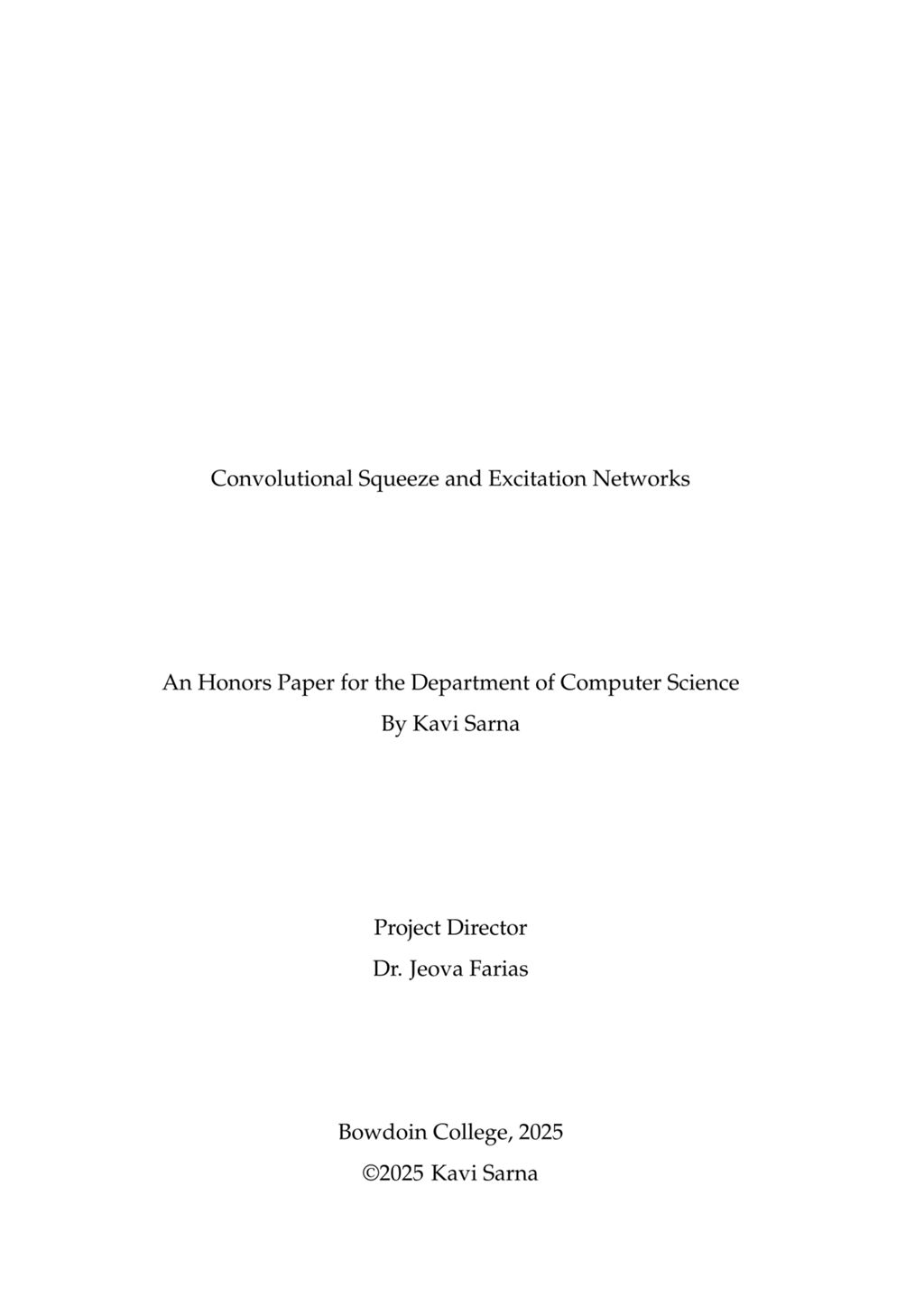 Miniature of Convolutional Squeeze and Excitation Networks