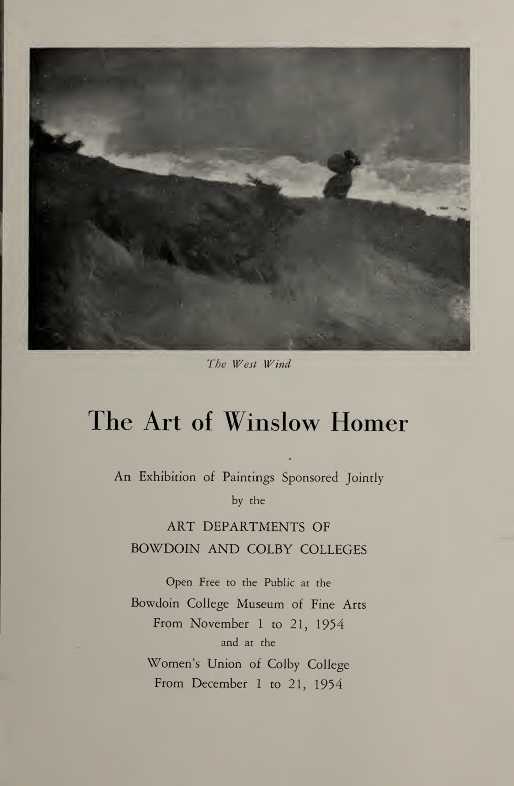 Miniature of Art of Winslow Homer: An Exhibition of Paintings