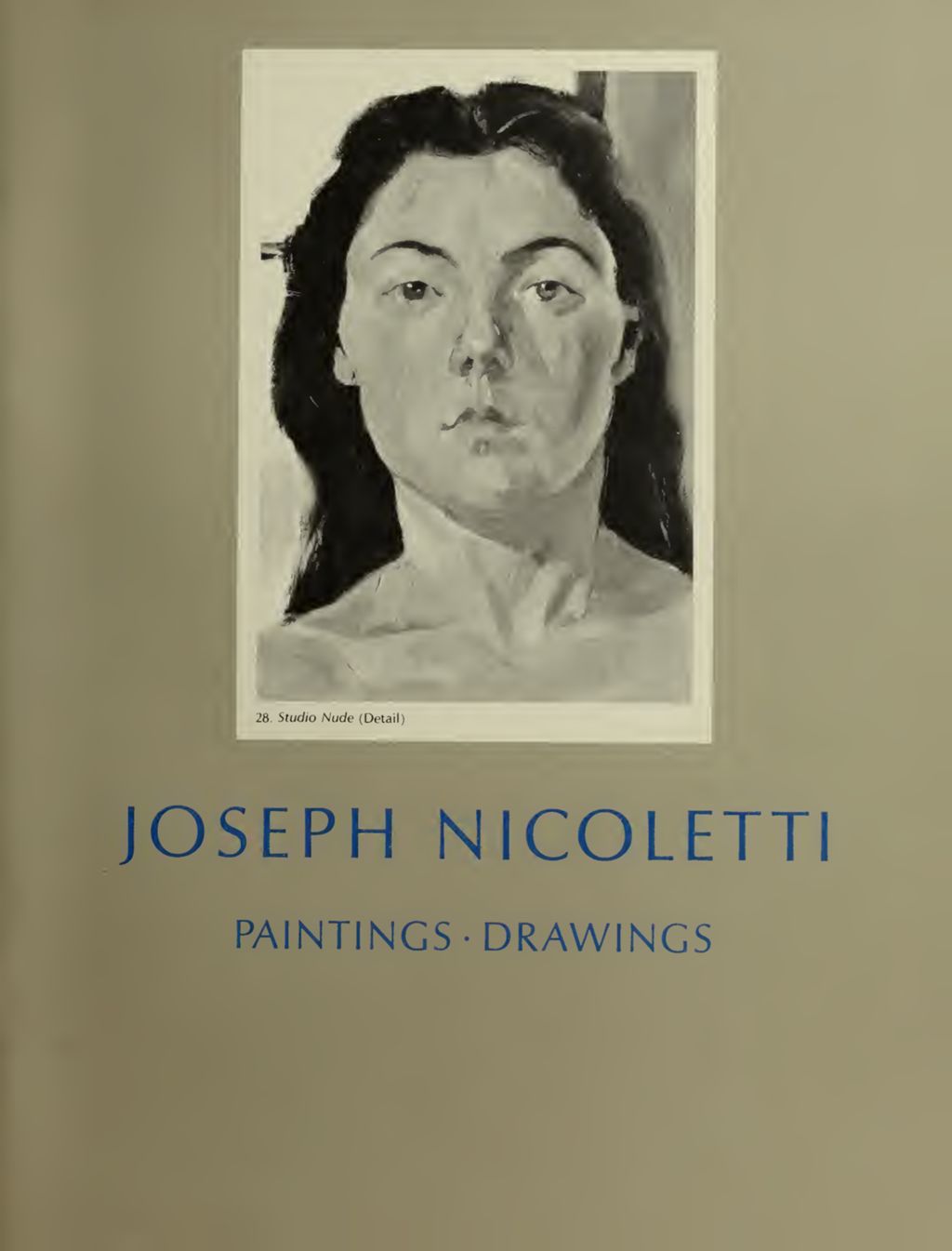 Miniature of Joseph Nicoletti: Paintings and Drawings